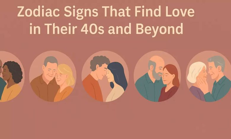 Mid-Life Magic: Zodiac Chakra that finds love of their 40s and beyond