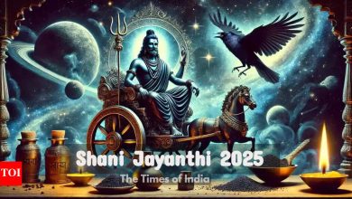 Shani Jayati Live Update: Real -time updated, powerful mantra and temple ceremony on holy rituals
