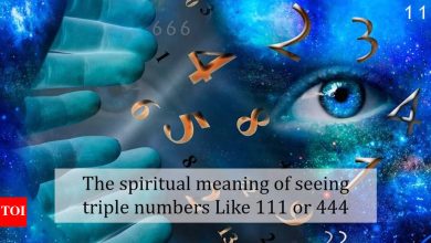 Spiritual meaning of looking at triple numbers like 111 or 444